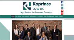 Desktop Screenshot of koprince.com